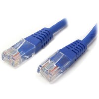 StarTech.com 6 ft Cat5e Blue Molded RJ45 UTP Cat 5e Patch Cable - 6ft Patch Cord