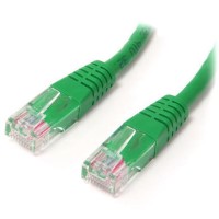 StarTech.com 3 ft Cat5e Green Molded RJ45 UTP Cat 5e Patch Cable - 3ft Patch Cord