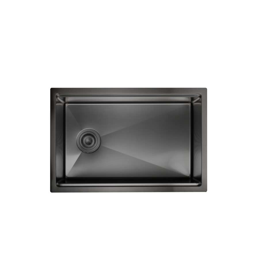 Black Undermount Kitchen Workstation Sink Unit & Accessories - Mae