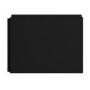 700mm Matt Black Acrylic Bath End Panel - Malden