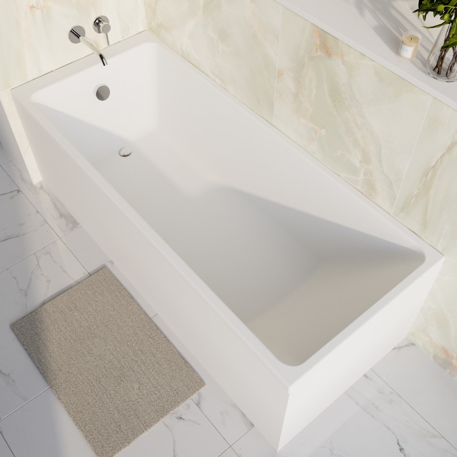 ALMOST PERFECT - Malden Matt White 1700x700 Bath