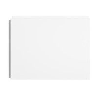 700mm Matt White Acrylic Bath End Panel - Malden 700mm Matt White Acrylic Bath End Panel - Malden