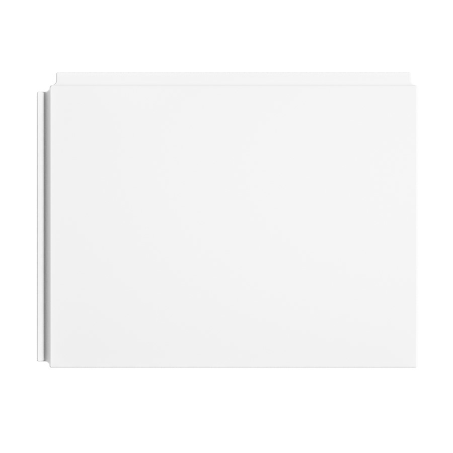 700mm Matt White Acrylic Bath End Panel - Malden
