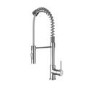 Chrome Single Lever Pull Out Dual Spray Monobloc Kitchen Mixer Tap - Enza Malvern