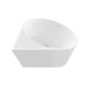 Freestanding Double Ended Small Round Corner Bath 1000 x 1000mm - Malta