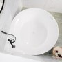 Freestanding Double Ended Round Corner Bath 1250 x 1250mm - Malta