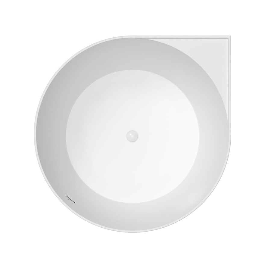 Freestanding Double Ended Round Corner Bath 1250 x 1250mm - Malta