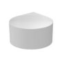 Freestanding Double Ended Round Corner Bath 1250 x 1250mm - Malta