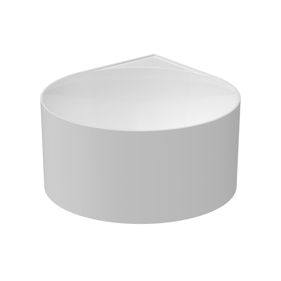 Freestanding Double Ended Round Corner Bath 1250 x 1250mm - Malta