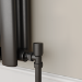 Elego Matte Black Modern Manual Angled Valves (pair)