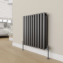 Elego Anthracite Gray Modern Manual Angled Valves (pair)