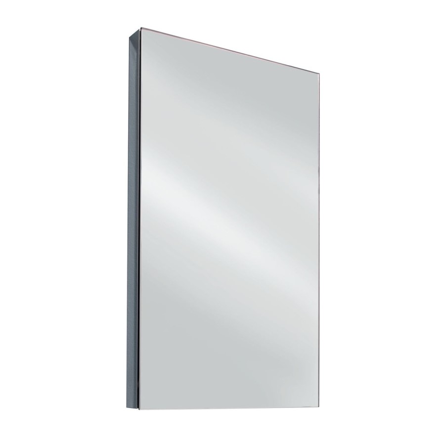 Lorenz Wall Mount Corner Bathroom Mirror Cabinet