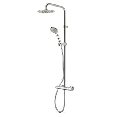 Aqualisa Midas 110 Chrome Exposed Thermostatic Mixer Shower Set