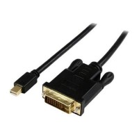 6 ft Mini DisplayPort&#153; to DVI Active Adapter Converter Cable – mDP to DVI 2560x1600 – Black