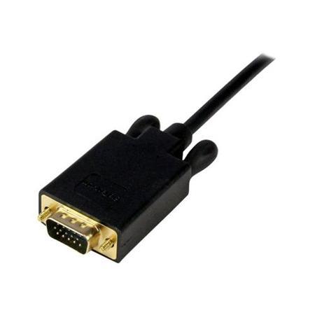 6 ft Mini DisplayPort&#153; to VGA Adapter Converter Cable – mDP to VGA 1920x1200 - Black
