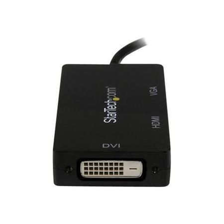 Mini DisplayPort to VGA / DVI / HDMI Adapter 3-in-1 mDP Converter