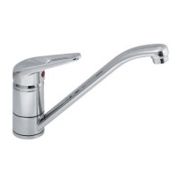 Smeg Chrome Swivel Spout Single Lever Mixer Kitchen Tap