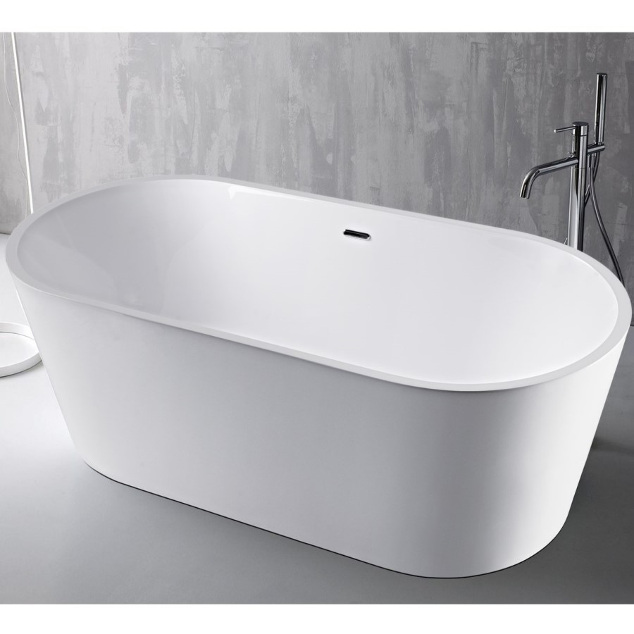 Duchess Modern Round Freestanding Bath - 1700 x 800 x 580mm