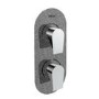 Bristan  Metallix Hourglass Concealed Dual Control Valve and Diverter Graphite Glisten