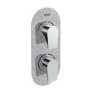 Bristan  Metallix Hourglass Concealed Dual Control Valve and Diverter Silver Sparkle