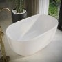 Small Freestanding Double Ended Bath 1300 x 720mm - Miro