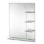 Croydex Bampton Bathroom Mirror with Shelf - 600 x 800mm
