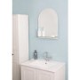 Croydex Fairfield Bathroom Mirror with Shelf - 450 x 600mm