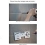 Croydex Fairfield Bathroom Mirror with Shelf - 450 x 600mm