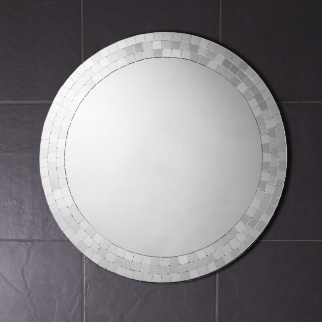 Croydex Meadley Hang N Lock Bathroom Mirror - 600 x 600mm