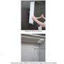 Oval Hang N Lock Bathroom Mirror 450 x 900mm  - Croydex