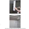 GRADE A1 - Oval Hang N Lock Bathroom Mirror 400 x 650mm  - Croydex