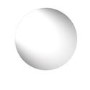 GRADE A1 - Round Hang N Lock Bathroom Mirror 600mm - Croydex
