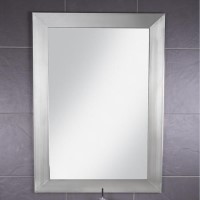 Rectangular Hang N Lock Bathroom Mirror 610 x 920mm  - Croydex