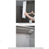 Rectangular Hang N Lock Bathroom Mirror 610 x 920mm  - Croydex