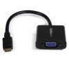 StarTech.com Mini HDMI&amp;reg; to VGA Adapter Converter for Digital Still Camera / Video Camera - 1920x1080