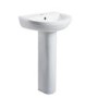 Arc Pedestal Sink - 1 Tap Hole