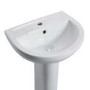 Arc Pedestal Sink - 1 Tap Hole