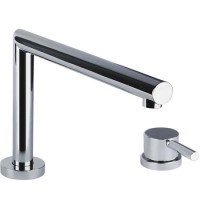Smeg MT0 Chrome Single Lever Telescopic Mixer Tap with Remote Lever Control