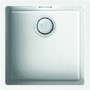 GRADE A1 - Single Bowl White Granite Kitchen Sink - Reginox Multa