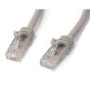 StarTech.com 3m Gray Gigabit Snagless RJ45 UTP Cat6 Patch Cable - 3 m Patch Cord
