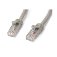 StarTech.com 5m Gray Gigabit Snagless RJ45 UTP Cat6 Patch Cable - 5 m Patch Cord