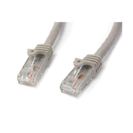 StarTech.com 5m Gray Gigabit Snagless RJ45 UTP Cat6 Patch Cable - 5 m Patch Cord