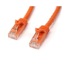StarTech.com 3m Orange Gigabit Snagless RJ45 UTP Cat6 Patch Cable - 3 m Patch Cord