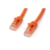 StarTech.com 100 ft Orange Gigabit Snagless RJ45 UTP Cat6 Patch Cable - 100ft Patch Cord StarTech.com 100 ft Orange Gigabit Snagless RJ45 UTP Cat6 Patch Cable - 100ft Patch Cord
