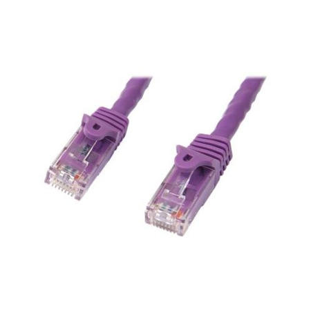 StarTech.com 3 ft Purple Gigabit Snagless RJ45 UTP Cat6 Patch Cable - 3ft Patch Cord