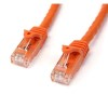 StarTech.com 15 ft Orange Gigabit Snagless RJ45 UTP Cat6 Patch Cable - 15ft Patch Cord
