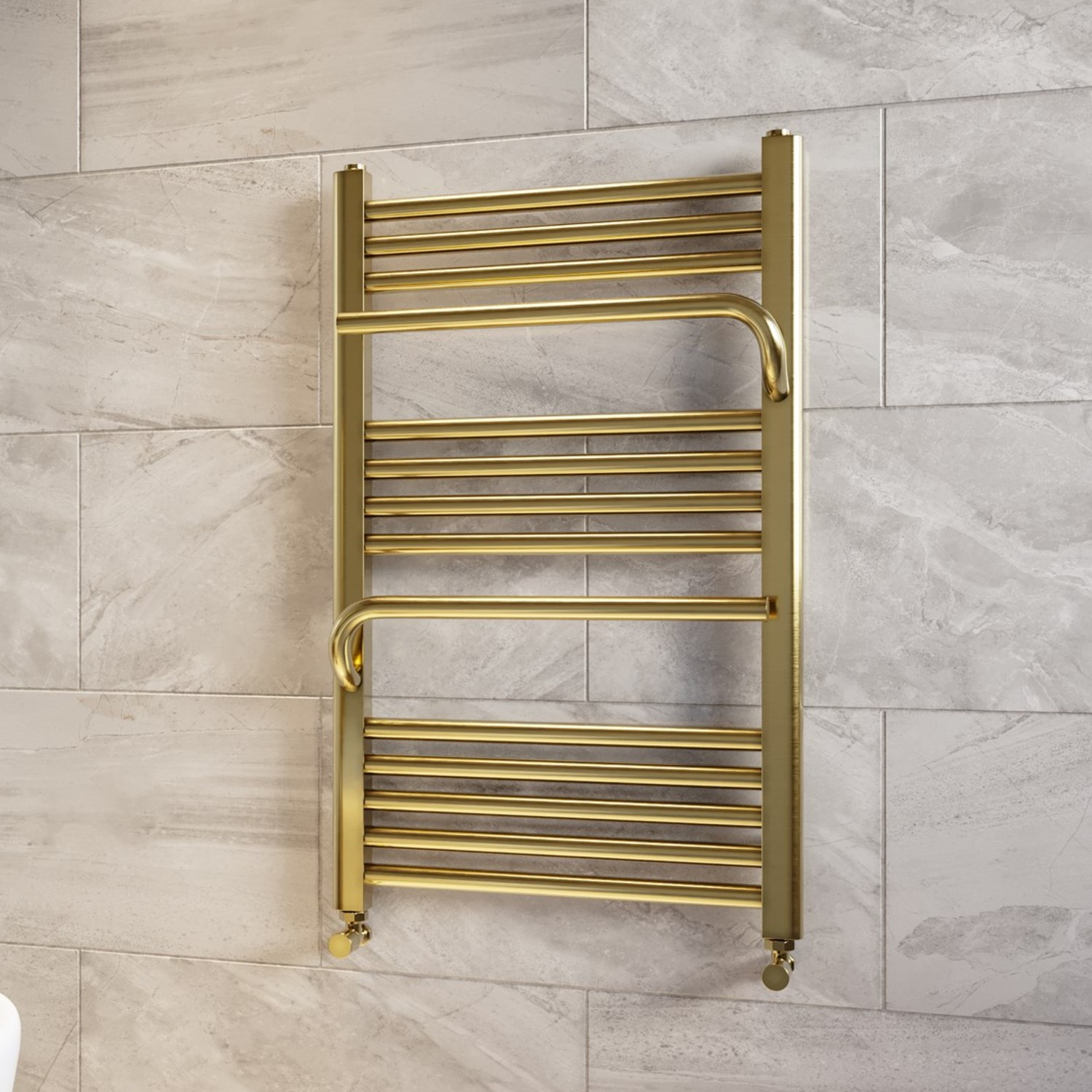 Nazco Brass Towel Radiator 800 X 500Mm