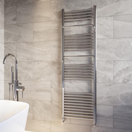 Chrome Towel Radiator 1600 x 500mm - Nazco - Better Bathrooms