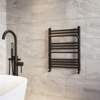 Black Towel Radiator 650 x 500mm - Nazco