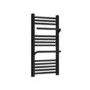 Black Towel Radiator 800 x 500mm - Nazco